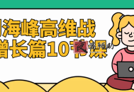 刘海峰高维战略增长篇10节课