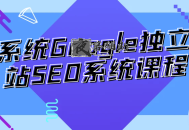 系统Google独立站SEO系统课程