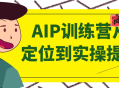 AIP训练营从定位到实操提升